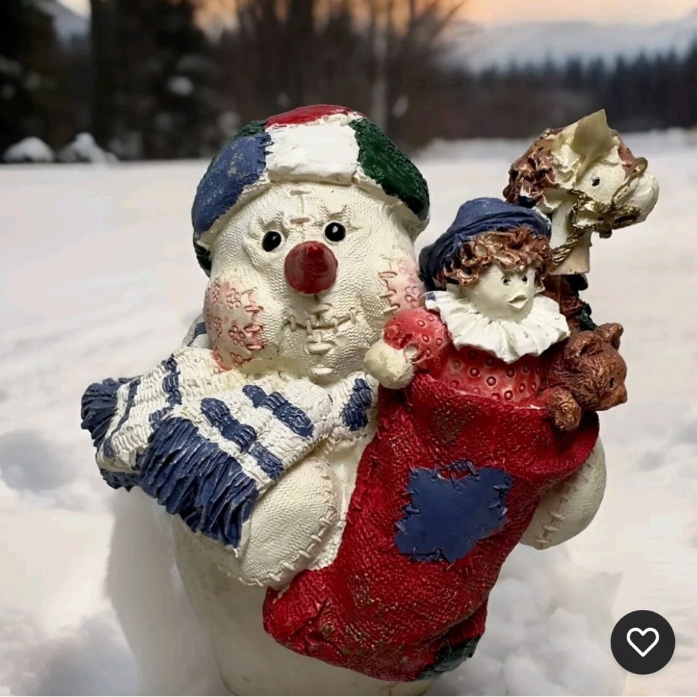Vintage Windsor Collection Snowman Holidays Christmas Decoration